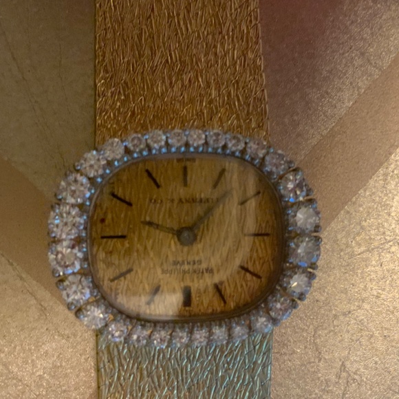 Patek Philippe Tiffany & Co.18K Diamond Bracelet Ladies Watch $34,000 - Picture 12 of 15